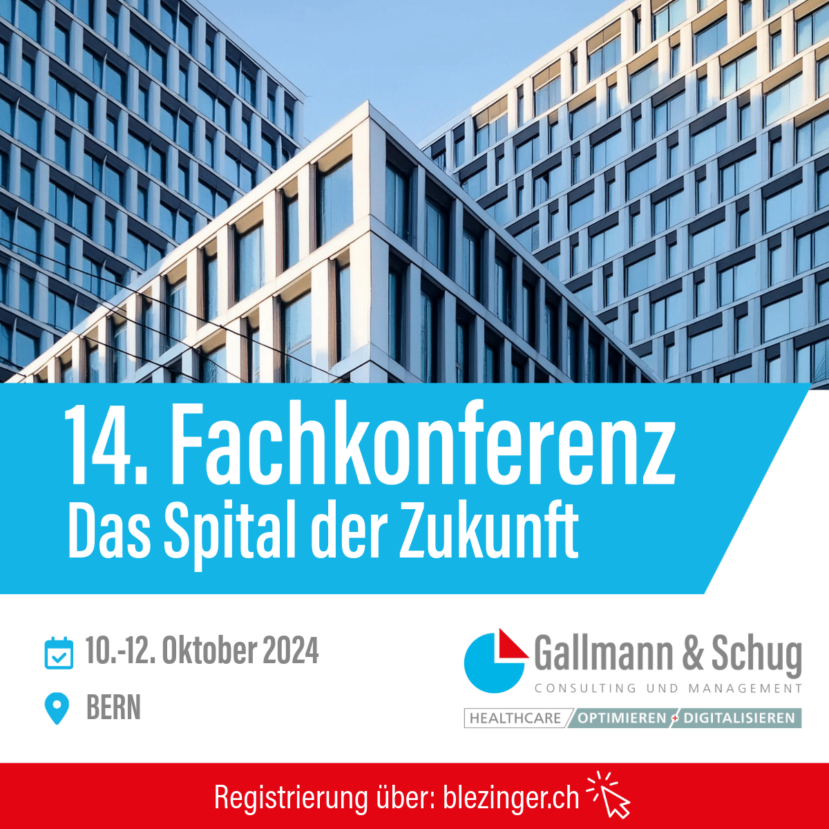 14 Fachkonferenz Das Spital der Zukunft in Bern